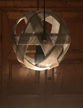 Kirigami Ball-Pendent Lamp - NEW! by Chiaro di Luna - view 6