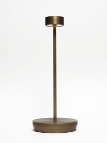 Led Table Lamp Brass Rivetto by Chiaro di Luna - view 2