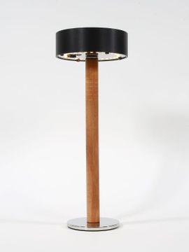 Led Table lamp - Lucy + Teak rod by Chiaro di Luna