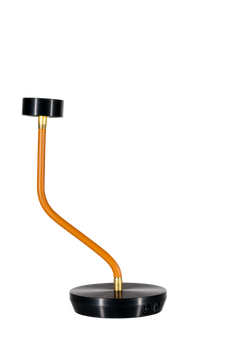Rivetto Octopus - Modelable leather Led table lamp by Chiaro di Luna - view 5