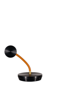 Rivetto Octopus - Modelable leather Led table lamp by Chiaro di Luna - view 6
