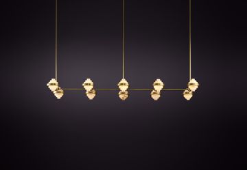 IRIS DECA ARRAY Pendant Light by Christopher Boots