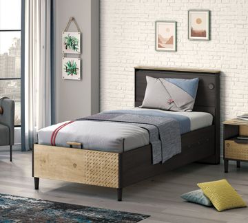 Black Bed With Base by Cilek