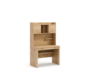 Mocha Study Unit With Cabinet by Cilek