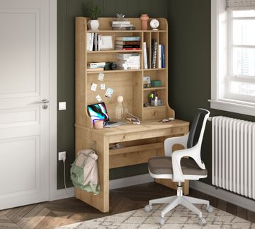 Mocha Tall Study Unit by Cilek