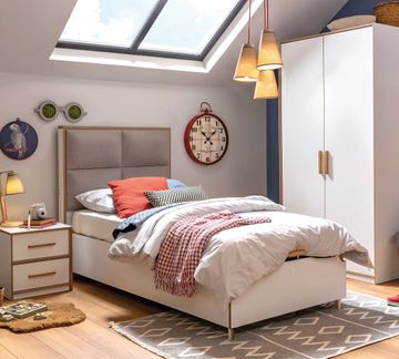 Modera Bed With Base by Cilek
