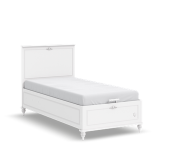 Romantic Headless Bed With Base (100x200 cm) by Cilek