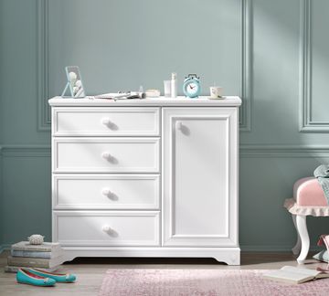Rustic White Dresser by Cilek