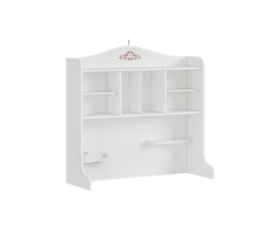 Rustic White Small Study Unit by Cilek