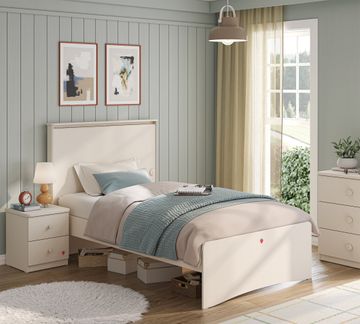 Varia Cream Bed by Cilek