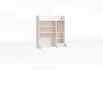 Varia Cream Tall Study Unit by Cilek