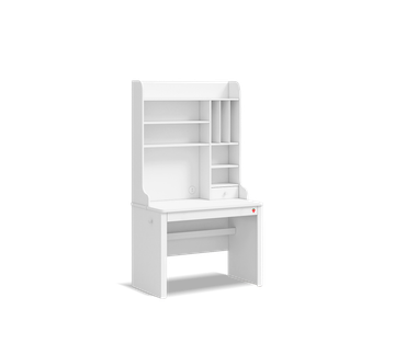 Varia White Tall Study Unit by Cilek