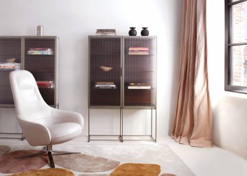 2-DOOR CHEST CLEAR GLASS FRONT K 7 by Cinna - view 5