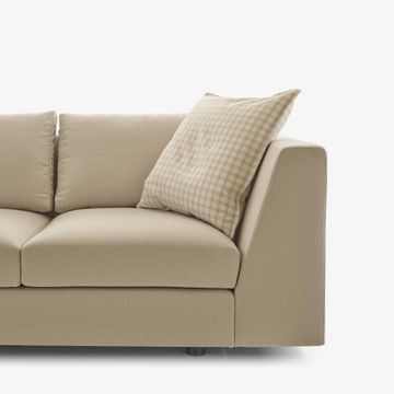 Exclusif Large asymmetrical settee by Cinna - view 4