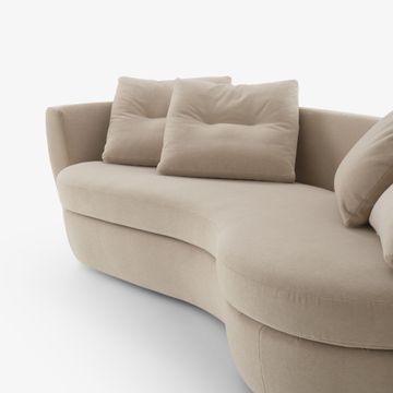 Ipanema Curved settee by Cinna - view 3
