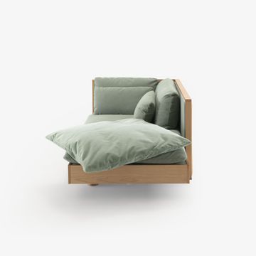Kobold soft Chaise longue with armrest by Cinna - view 4
