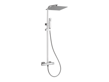 2-functions Thermostatic shower set CUBIC_CUC8601M by Cisal