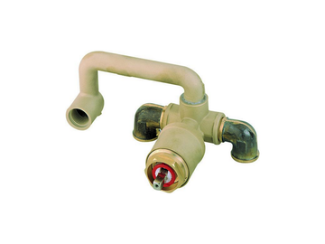 Concealed part for single lever washbasin mixer CONCEALED_ZA006510 by Cisal