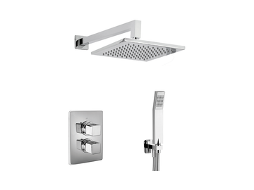 Concealed thermostatic shower mixer CUBIC_CU0KT010 by Cisal