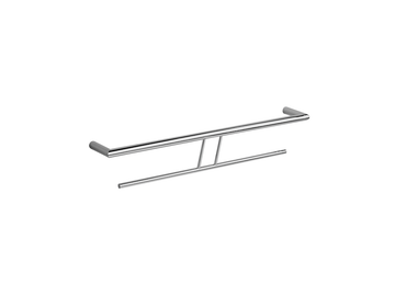 Double towel holder BATHROOM ACCESSORIES_SY090200 by Cisal