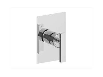 Exposed part for concealed S.L. shower valve BARCELONA_BV003000 by Cisal