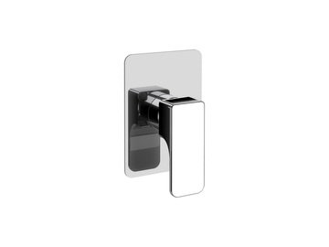 Exposed part for concealed S.L. shower valve CUBIC_CU003002 by Cisal