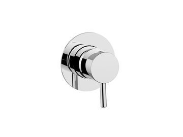 Exposed part for concealed S.L. shower valve LESS MINIMAL_LN003000 by Cisal