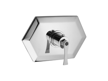 Exposed part for concealed thermo shower valve CHERIE_CF007200 by Cisal