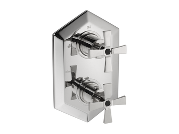 Exposed part for con.thermo.shower mixer, 2-outlet CHERIE_CX019100 by Cisal
