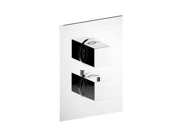Exposed part for con.thermo.shower valve 1-outlet ROADSTER ACCENT_RA007300 by Cisal