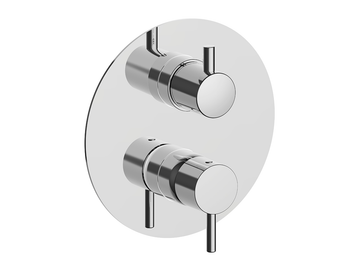 Exposed part for Single Lever One Box Valve NUOVA LESS_LN0BM010 by Cisal