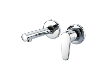 Exposed part for single lever washbasin valve ALMA_A3005511 by Cisal