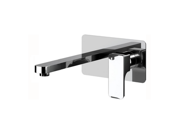 Exposed part for single lever washbasin valve CUBIC_CU005513 by Cisal
