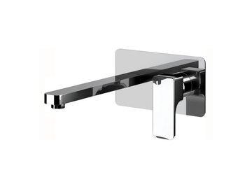 Exposed part for single lever washbasin valve CUBIC_CU005514 by Cisal