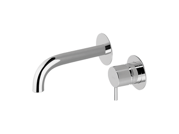 Exposed part for single lever washbasin valve NUOVA LESS_LN005511 by Cisal
