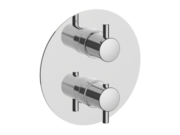 Exposed part for Thermostatic One Box Valve NUOVA LESS_LN0BT030 by Cisal