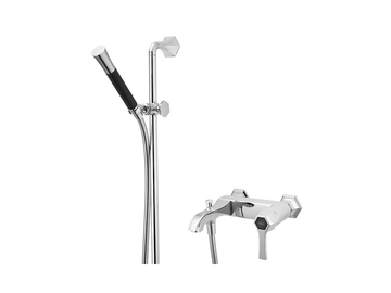 Single lever bath mixer, with shower set CHERIE_CH000064 by Cisal