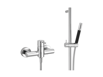 Single lever shower mixer, with shower set NUOVA LESS_LN000460 by Cisal