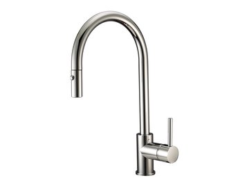 Single lever sink mixer ES with pull out handspray KITCHEN_C2000575 by Cisal
