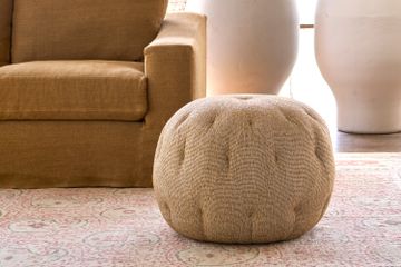 Pouf Ottoman 26 by Cisco Brothers