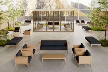 BOREALIS - acoustic partition wall by Citterio