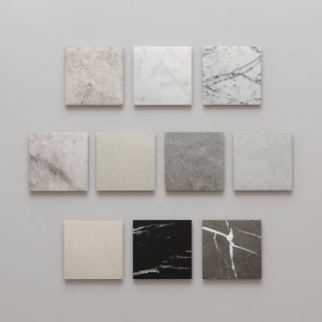 MATERIALS - NATURAL STONE SAMPLES by COCOON