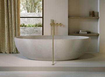 ZEN BATH - Matte concrete by COCOON