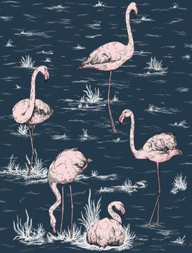 Flamingos Icons by Cole & Son - view 7