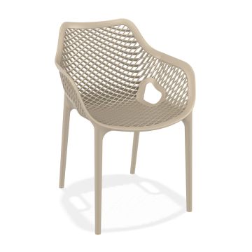 Sky Armchair Taupe by Contral