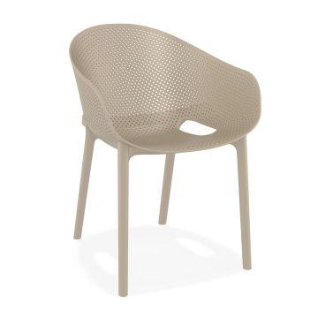 Sunny Armchair Taupe by Contral