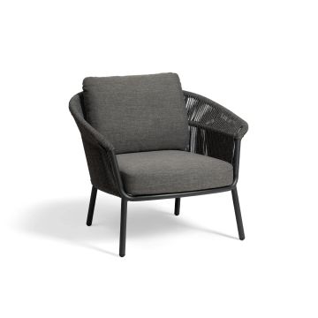 Lake Armchair Anthracite by Contral