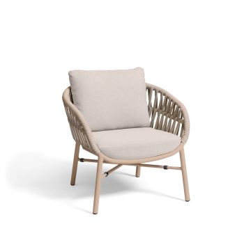 Manila Armchair Ecru by Contral