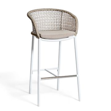 Nest Barstool White by Contral