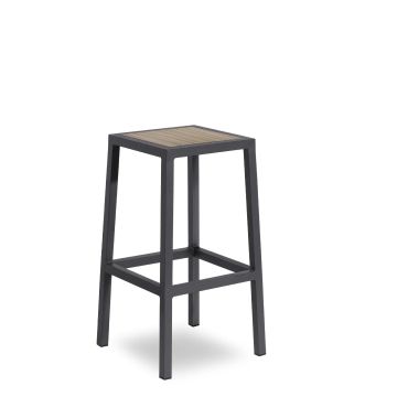 Oslo Barstool Anthracite by Contral